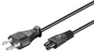 Microconnect PE160850 elektriciteitssnoer Zwart 5 m Netstekker type J C5 stekker