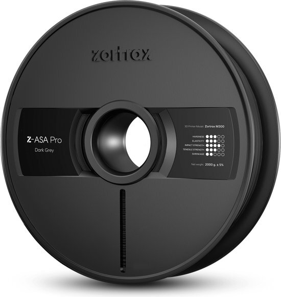 Zortrax Z-ASA Pro filament Grafiet 1,75 mm 2 kg