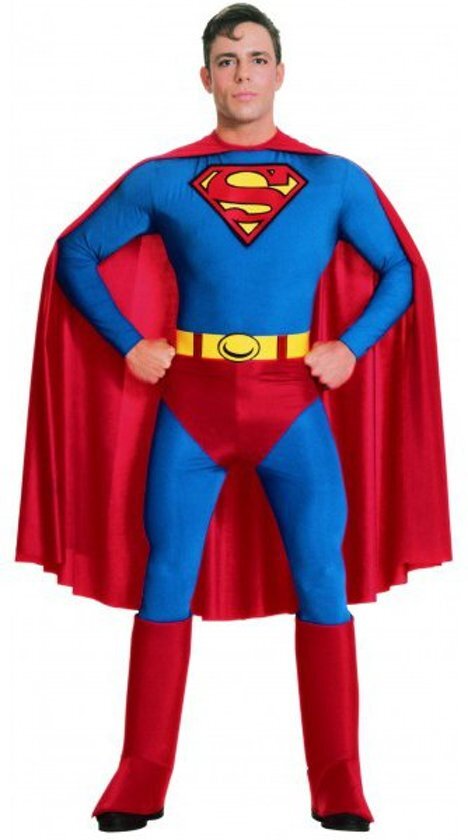 Rubies Worldwide Supermanâ„¢ kostuum voor mannen - Verkleedkleding - Medium