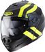 Caberg Duke II Superlegend, casque modulable, noir/jaune, taille XS (53/54)