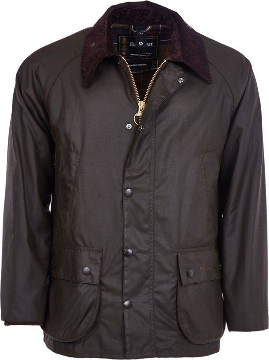 Barbour Classic Bedale Wax Jas Olijfgroen - Maat 54 - Heren - Wax jassen