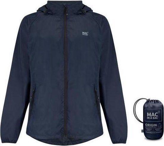 Mac in a Sac Origin 2 Regenjas Unisex - Navy - Maat M
