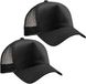 Beechfield Top Tex Group Sprl Truckers baseballcap - Zwart - Volwassenen - One Size - Katoen - Klittenband