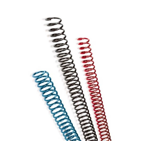 GBC ColorCoil Bindruggen Zwart 6mm (100)