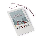 Mopec - Buon Natale dwergkaarten, rood, wit, 6 x 10 cm, 25 stuks, kleur (2007 S.A. NX91.5)