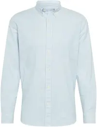 SELECTED HOMME gestreept overhemd SLHREGRICK-OX - lichtblauw/wit