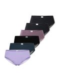 Schiesser Slip Modern Multi Vrouwen 6 Stuks Gesorteerd 7 Katoen/Elastaan
