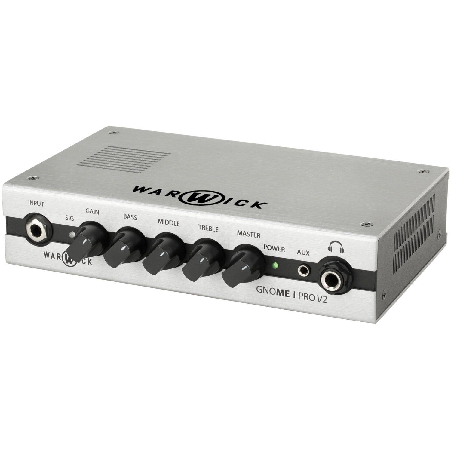 Warwick Gnome i Pro V2 - Pocket Bass Amp Head - 300W - USB