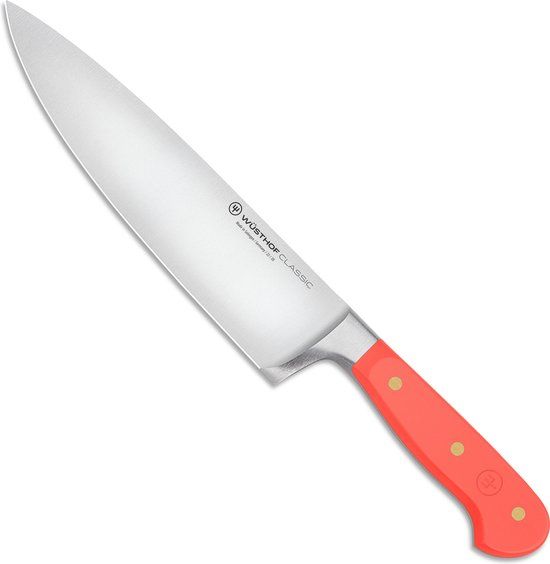 Wusthof Classic Coral Peach Koksmes 20 cm