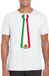 Bellatio Decorations Shoppartners Bv Wit t-shirt met Mexicaanse vlag stropdas heren - Mexico supporter L
