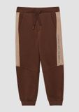 s.Oliver Pantalon beige / brun foncé / gris