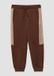 s.Oliver Pantalon beige / brun foncé / gris