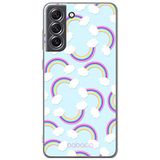 ERT GROUP mobiel telefoonhoesje voor Samsung S21 FE origineel en officieel erkend Babaco patroon Rainbow 002