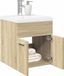 Maison Exclusive - Ensemble de meubles de salle de bain 2 pièces en bois composite chêne Sonoma