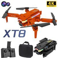 SZSMART Minidrone XT8 (4K - Bereik: 10 min - Oranje)