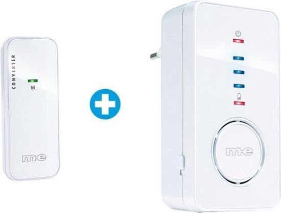Draadloze m-e modern-electronics 41163 Complete set voor Draadloze deurbel