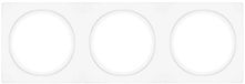 Ledvance Cadre de spot d68 100x300 3x d68 blanc