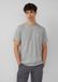 s.Oliver T-shirt à poche poitrine pour homme, taille XXL, gris chiné