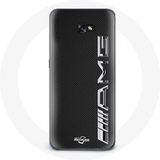 Maniacase Etui voor Samsung Galaxy A5 2017 Amg Logo Carbon Textuur