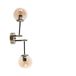 WELL HOME MOBILIARIO & DECORACIÓN Wandlamp, 100% metaal, koper, 70 x 20 x 16, sokkel en 27 max. 60 W