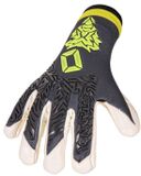 Stanno Volare Ultra JR Keepershandschoenen III - Zwart/Grijs/Geel - Maat 4