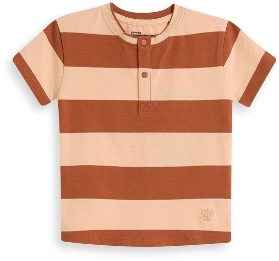 4PRESIDENT T-shirt jongens - Peach quartz - Maat 110
