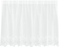 vidaXL Kantgordijn Wit 200 x 120 cm Polyester