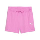 PUMA Sport jersey short met hoge taille voor dames, 10 cm XL, Mauve Pop Pink