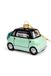 Yup dans l'arbre boule de Noël en verre citycar 7cm vert menthe
