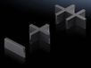 Rittal AX 2582.100 Flensplaat Plastique Noir 5 pièce(s)