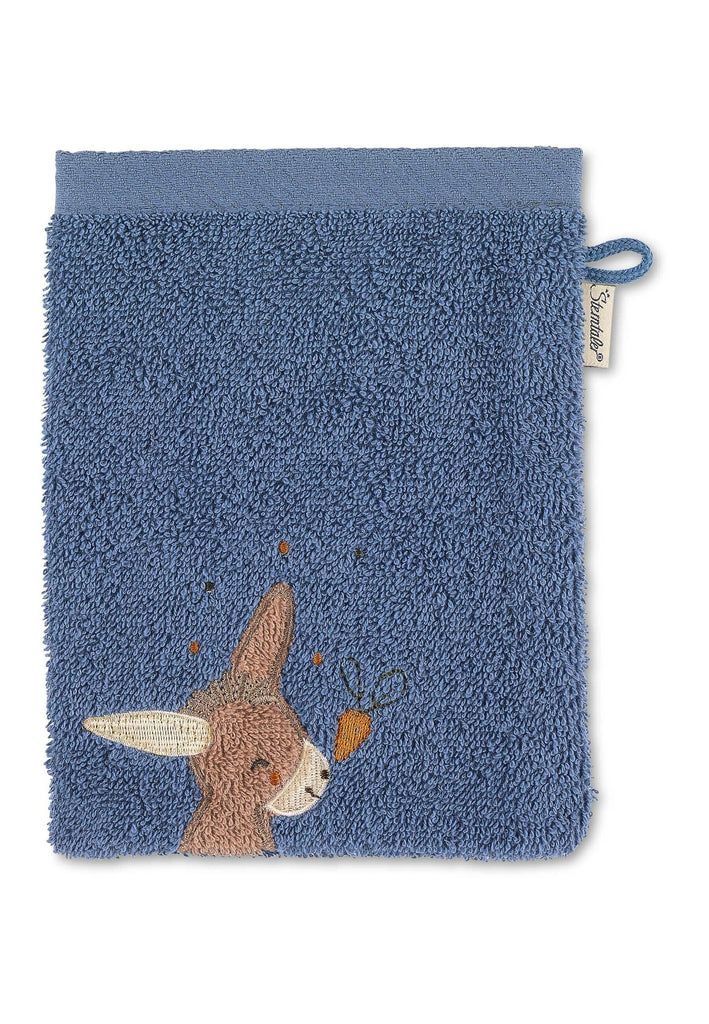 Sterntaler Washandje Blauw Katoen