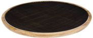 ATMOSPHERA CREATEUR D'INTERIEUR Assiette de présentation Ava ronde D.30cm noir