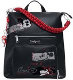 Desigual Mickey Rock Pretoria 2.0 Backpack Black zwart