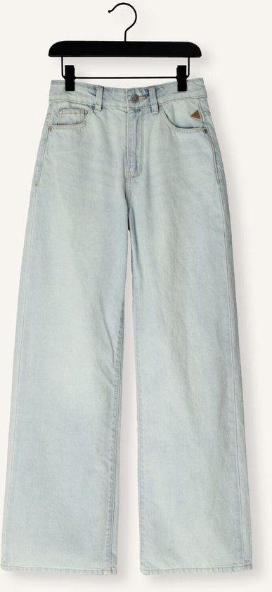 Indian Blue Jeans Extra Wide Fit Washed Jeans Meisjes - Lichtblauw - Maat 158