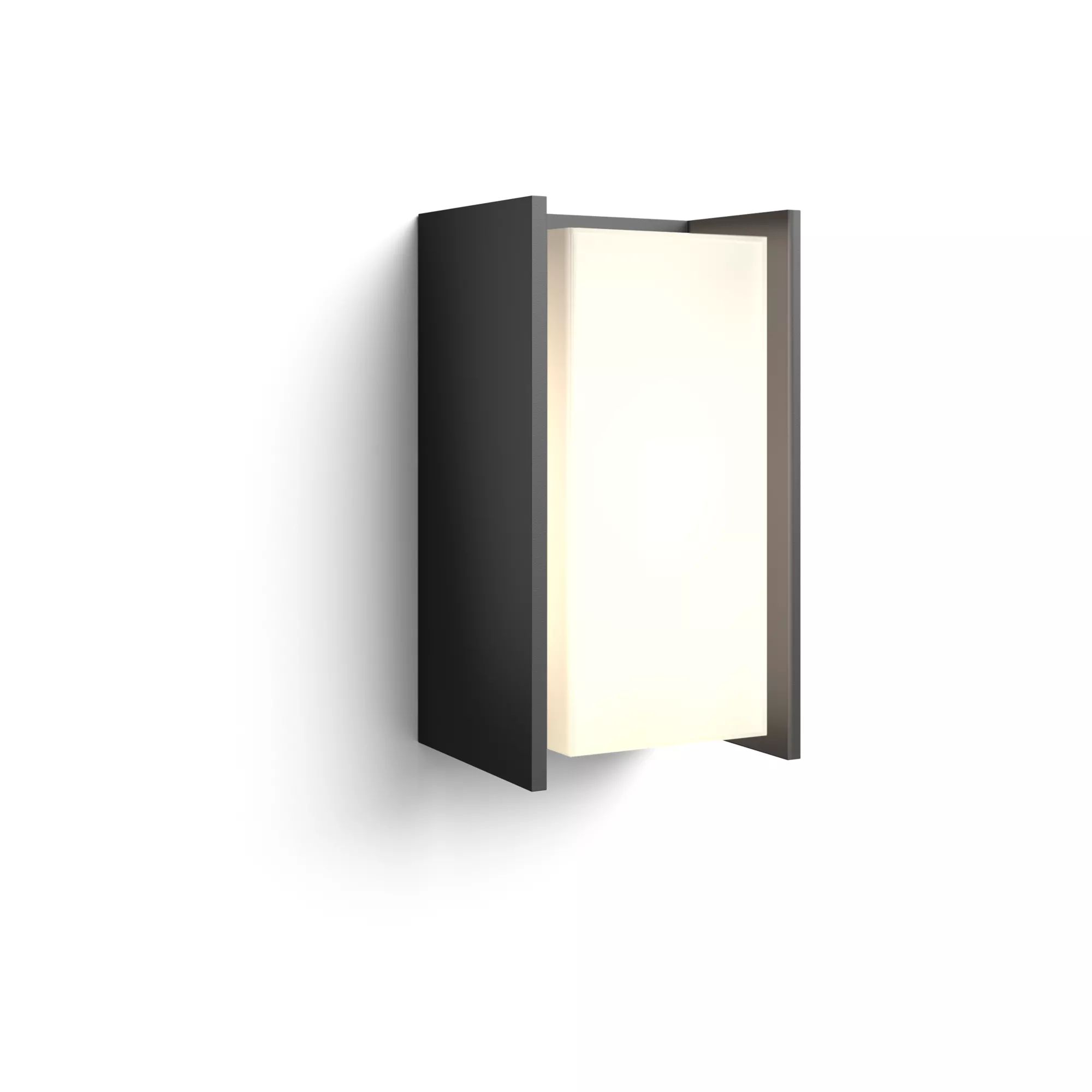 Philips Hue Turaco Outdoor Smart Wall Light - Anthracite - E27 - Warm White