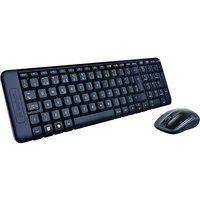 Logitech Wireless Combo MK220 - Toetsenbord en muis set - draadloos - 2.4 GHz - Spaans