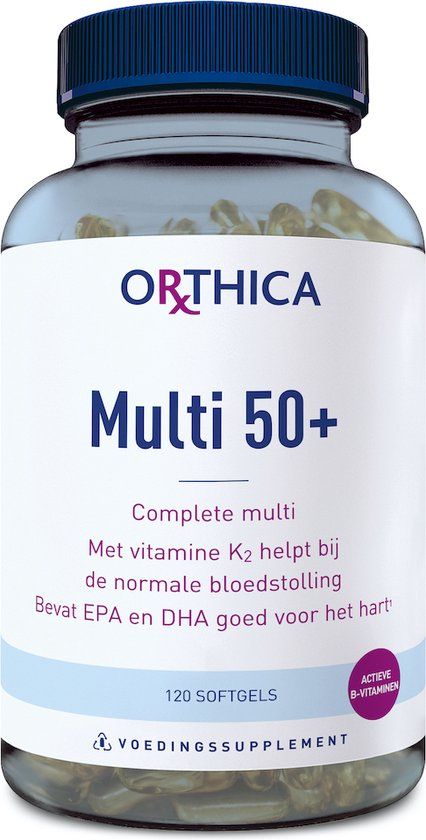 Orthica Multi 50+ - 120 Softgels