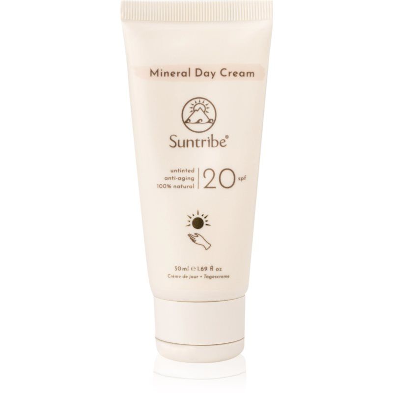 Suntribe Organic Mineral Day Cream SPF 20 (50 ml) - Untinted