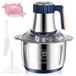 Mélangeur de viande et hachoir électrique - modèle 5 litres - 5 vitesses - Moteur puissant - Acier inoxydable