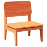 VidaXL Tuinstoelen 2 st 60x52,5x72 cm massief grenenhout wasbruin
