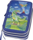 Faber-Castell Tekenetui - Dino - Gevuld 3-laags 44-delig - FC-573041