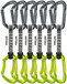 Edelrid Pure Set Sixpack 10 cm - Grijs/Groen - 2023