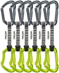 Edelrid Pure Set Sixpack 10 cm - Grijs/Groen - 2023