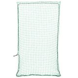 VidaXL Aanhangwagennet elastisch touw 6x3,5 m polypropeen groen