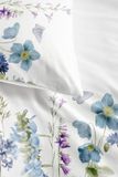 Marjolein Bastin Blue Garden dekbedovertrek - Lits-Jumeaux - 240 x 200/220 cm - Blauw