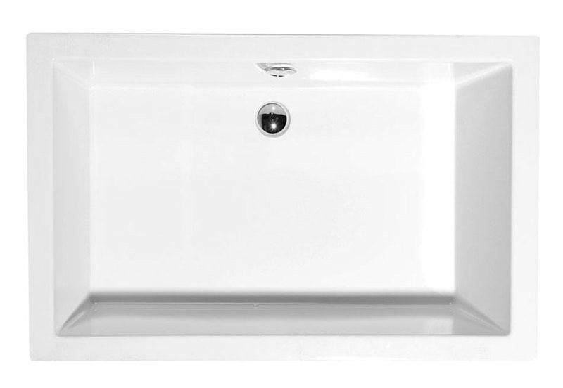 Polysan DEEP Douchebak 100x75x26cm, wit