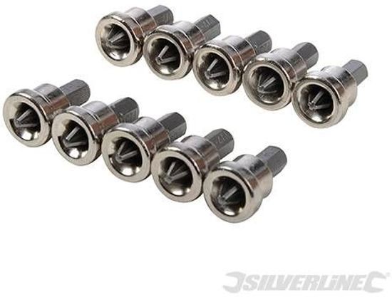 Silverline 10 gipsplaat bits - 5024763067952