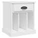 VidaXL Nachtkastjes 2 stuks Wit Hout 43x36x50 cm