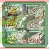 Soliton Sous-verres avec grenouilles, set de 2