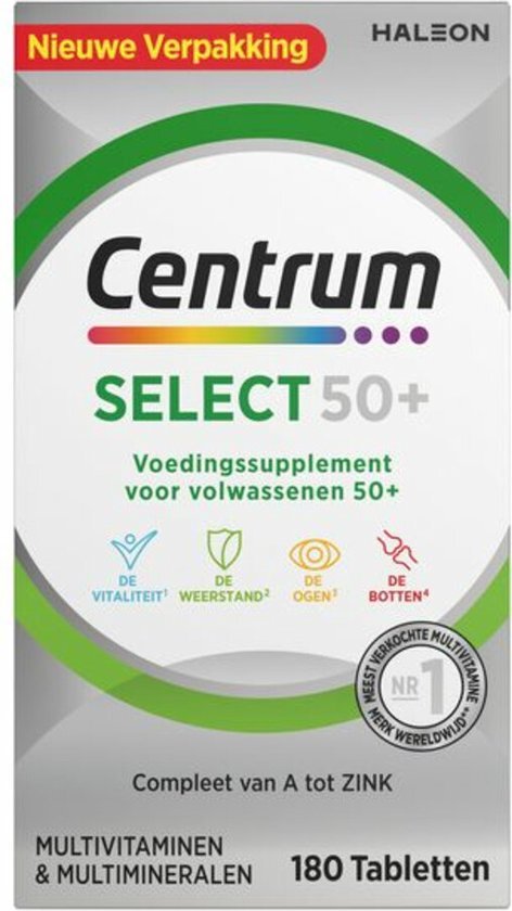 Centrum Select 50+ Tabletten 180st